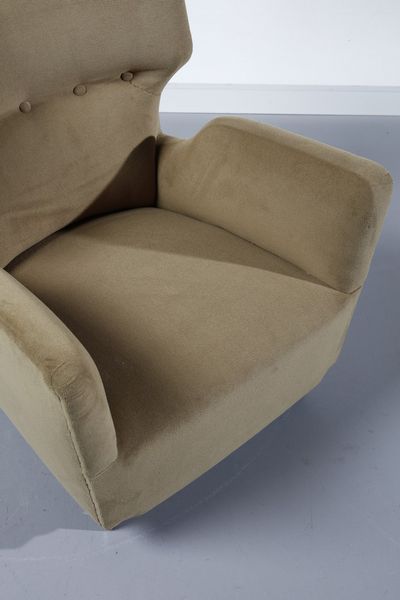 BEGA MELCHIORRE (1898 - 1976) : Coppia di poltrone  - Asta Asta 364 | DESIGN E ARTI DECORATIVE DEL NOVECENTO - DESIGN (Online) Online - Associazione Nazionale - Case d'Asta italiane