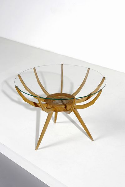 DE CARLI CARLO (1910 - 1999) : Tavolino da salotto Ragno  - Asta Asta 364 | DESIGN E ARTI DECORATIVE DEL NOVECENTO - DESIGN (Online) Online - Associazione Nazionale - Case d'Asta italiane
