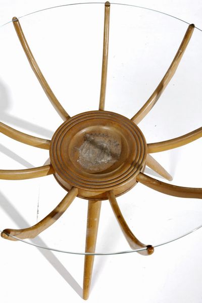 DE CARLI CARLO (1910 - 1999) : Tavolino da salotto Ragno  - Asta Asta 364 | DESIGN E ARTI DECORATIVE DEL NOVECENTO - DESIGN (Online) Online - Associazione Nazionale - Case d'Asta italiane