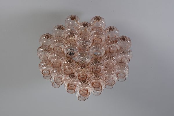 POLI GINO : Lampada a sospensione per Vetreria Aureliano Toso  - Asta Asta 364 | DESIGN E ARTI DECORATIVE DEL NOVECENTO - DESIGN (Online) Online - Associazione Nazionale - Case d'Asta italiane