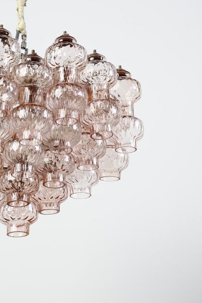 POLI GINO : Lampada a sospensione per Vetreria Aureliano Toso  - Asta Asta 364 | DESIGN E ARTI DECORATIVE DEL NOVECENTO - DESIGN (Online) Online - Associazione Nazionale - Case d'Asta italiane