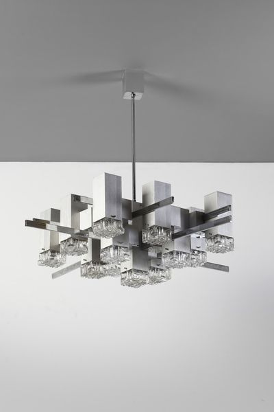 SCIOLARI GAETANO : Lampada a sospensione  - Asta Asta 364 | DESIGN E ARTI DECORATIVE DEL NOVECENTO - DESIGN (Online) Online - Associazione Nazionale - Case d'Asta italiane