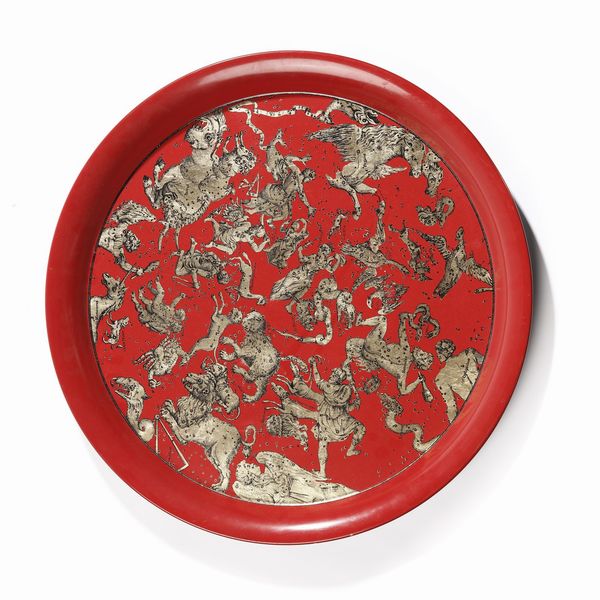 FORNASETTI PIERO (1913 - 1988) : Vassoio  - Asta Asta 364 | DESIGN E ARTI DECORATIVE DEL NOVECENTO - DESIGN (Online) Online - Associazione Nazionale - Case d'Asta italiane