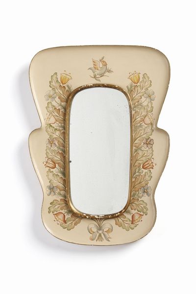 GARIBOLDI GIOVANNI (1908 - 1971) : Specchio  - Asta Asta 364 | DESIGN E ARTI DECORATIVE DEL NOVECENTO - DESIGN (Online) Online - Associazione Nazionale - Case d'Asta italiane