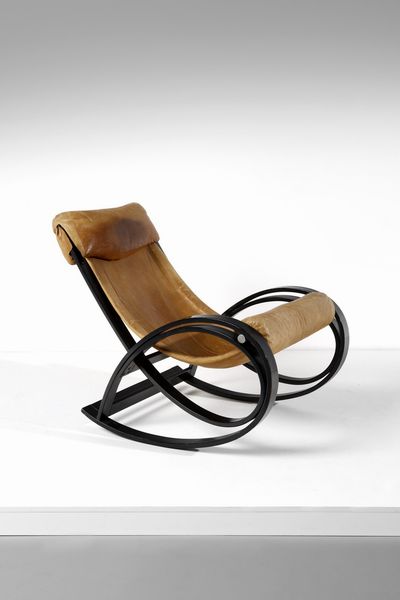 AULENTI GAE (1927 - 2012) : Poltrona Sgarsul per Poltronova  - Asta Asta 364 | DESIGN E ARTI DECORATIVE DEL NOVECENTO - DESIGN (Online) Online - Associazione Nazionale - Case d'Asta italiane