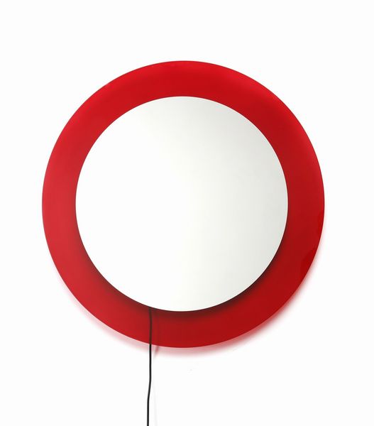 VIGO NANDA (1936 - 2020) : Specchio Colours light per Glas  - Asta Asta 364 | DESIGN E ARTI DECORATIVE DEL NOVECENTO - DESIGN (Online) Online - Associazione Nazionale - Case d'Asta italiane
