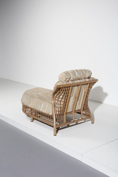 MANIFATTURA ITALIANA : Chaise longue  - Asta Asta 364 | DESIGN E ARTI DECORATIVE DEL NOVECENTO - DESIGN (Online) Online - Associazione Nazionale - Case d'Asta italiane
