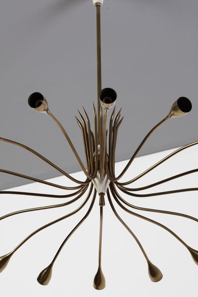 STILNOVO : attribuito. Lampada a sospensione  - Asta Asta 364 | DESIGN E ARTI DECORATIVE DEL NOVECENTO - DESIGN (Online) Online - Associazione Nazionale - Case d'Asta italiane