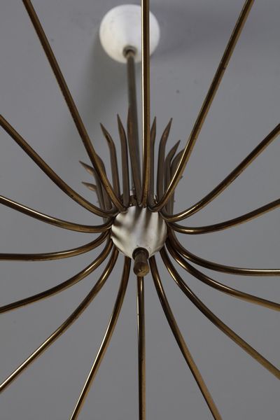 STILNOVO : attribuito. Lampada a sospensione  - Asta Asta 364 | DESIGN E ARTI DECORATIVE DEL NOVECENTO - DESIGN (Online) Online - Associazione Nazionale - Case d'Asta italiane