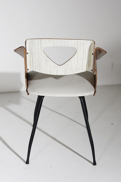 RATTI CARLO : Sei sedie  - Asta Asta 364 | DESIGN E ARTI DECORATIVE DEL NOVECENTO - DESIGN (Online) Online - Associazione Nazionale - Case d'Asta italiane