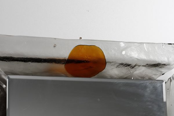 NASON CARLO (n. 1936) : Specchio retroilluminato per AV Mazzega  - Asta Asta 364 | DESIGN E ARTI DECORATIVE DEL NOVECENTO - DESIGN (Online) Online - Associazione Nazionale - Case d'Asta italiane