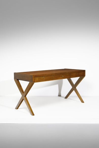 PONTI GIO (1891 - 1979) : attribuito. Scrivania  - Asta Asta 364 | DESIGN E ARTI DECORATIVE DEL NOVECENTO - DESIGN (Online) Online - Associazione Nazionale - Case d'Asta italiane