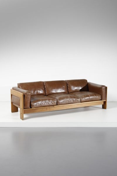 SCARPA AFRA (1937 -2011) & TOBIA (n. 1935) : Divano Bastiano per Gavina  - Asta Asta 364 | DESIGN E ARTI DECORATIVE DEL NOVECENTO - DESIGN (Online) Online - Associazione Nazionale - Case d'Asta italiane