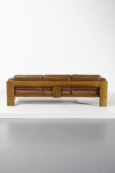 SCARPA AFRA (1937 -2011) & TOBIA (n. 1935) : Divano Bastiano per Gavina  - Asta Asta 364 | DESIGN E ARTI DECORATIVE DEL NOVECENTO - DESIGN (Online) Online - Associazione Nazionale - Case d'Asta italiane