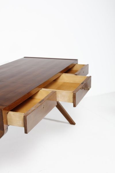 PONTI GIO (1891 - 1979) : attribuito. Scrivania  - Asta Asta 364 | DESIGN E ARTI DECORATIVE DEL NOVECENTO - DESIGN (Online) Online - Associazione Nazionale - Case d'Asta italiane