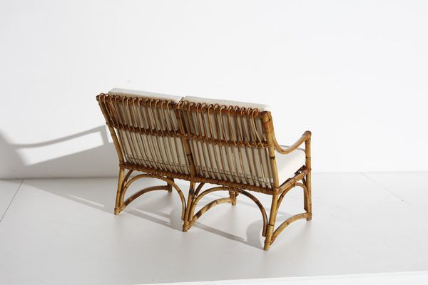 MANIFATTURA ITALIANA : Divano e coppia di poltrone  - Asta Asta 364 | DESIGN E ARTI DECORATIVE DEL NOVECENTO - DESIGN (Online) Online - Associazione Nazionale - Case d'Asta italiane