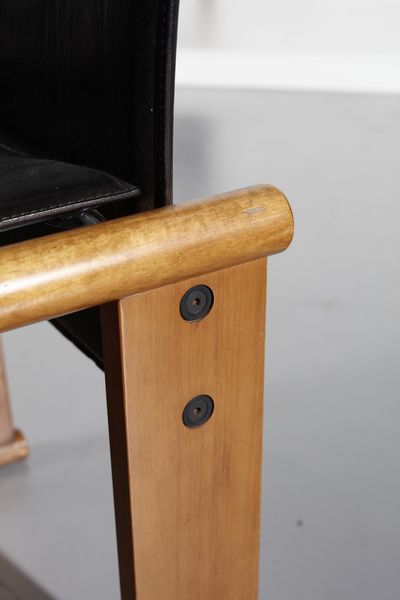 SCARPA AFRA (1937 -2011) & TOBIA (n. 1935) : Quattro sedie Monk per Molteni  - Asta Asta 364 | DESIGN E ARTI DECORATIVE DEL NOVECENTO - DESIGN (Online) Online - Associazione Nazionale - Case d'Asta italiane