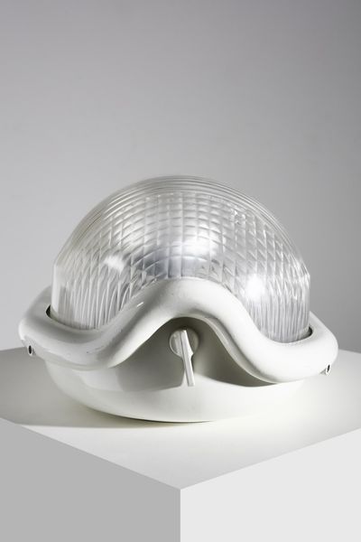 CASTIGLIONI ACHILLE (1918 -2002) & PIERGIACOMO (1913 - 1968) : Lampada da tavolo Noce per Flos  - Asta Asta 364 | DESIGN E ARTI DECORATIVE DEL NOVECENTO - DESIGN (Online) Online - Associazione Nazionale - Case d'Asta italiane