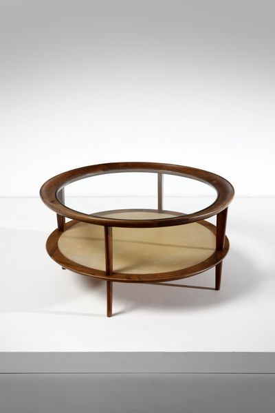 BORSANI OSVALDO (1911 - 1985) : attribuito. Tavolino da salotto  - Asta Asta 364 | DESIGN E ARTI DECORATIVE DEL NOVECENTO - DESIGN (Online) Online - Associazione Nazionale - Case d'Asta italiane