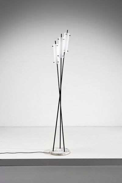 LELII ANGELO (1911 - 1979) : Lampada da terra per Arredoluce  - Asta Asta 364 | DESIGN E ARTI DECORATIVE DEL NOVECENTO - DESIGN (Online) Online - Associazione Nazionale - Case d'Asta italiane