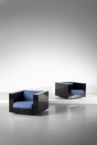 VIGNELLI MASSIMO (n. 1931) : Coppia di poltrone per Poltronova  - Asta Asta 364 | DESIGN E ARTI DECORATIVE DEL NOVECENTO - DESIGN (Online) Online - Associazione Nazionale - Case d'Asta italiane