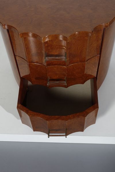 MERONI & FOSSATI : Coppia di comodini  - Asta Asta 364 | DESIGN E ARTI DECORATIVE DEL NOVECENTO - DESIGN (Online) Online - Associazione Nazionale - Case d'Asta italiane