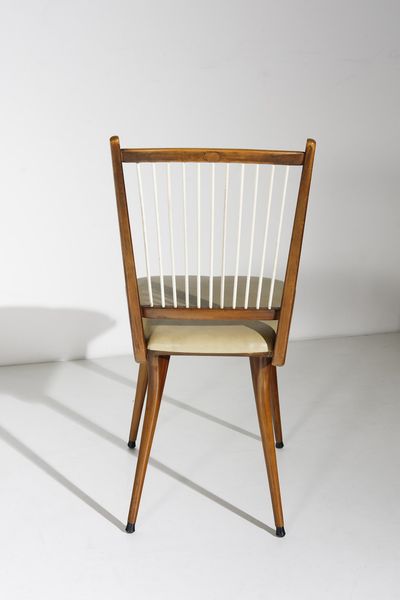 MANIFATTURA ITALIANA : Sei sedie  - Asta Asta 364 | DESIGN E ARTI DECORATIVE DEL NOVECENTO - DESIGN (Online) Online - Associazione Nazionale - Case d'Asta italiane