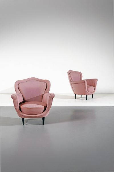 MANIFATTURA ITALIANA : Coppia di poltrone  - Asta Asta 364 | DESIGN E ARTI DECORATIVE DEL NOVECENTO - DESIGN (Online) Online - Associazione Nazionale - Case d'Asta italiane