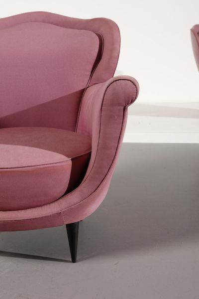 MANIFATTURA ITALIANA : Coppia di poltrone  - Asta Asta 364 | DESIGN E ARTI DECORATIVE DEL NOVECENTO - DESIGN (Online) Online - Associazione Nazionale - Case d'Asta italiane