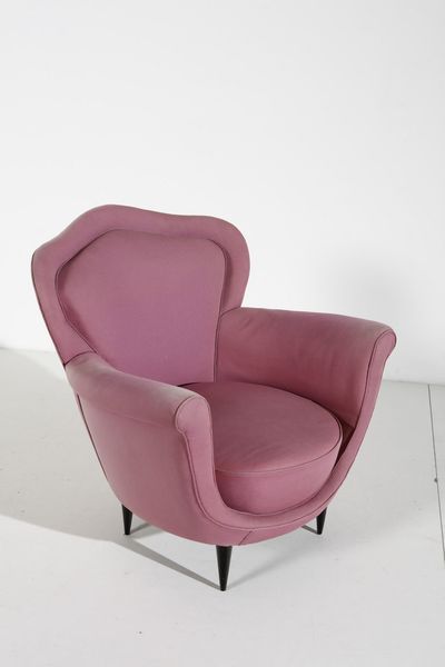 MANIFATTURA ITALIANA : Coppia di poltrone  - Asta Asta 364 | DESIGN E ARTI DECORATIVE DEL NOVECENTO - DESIGN (Online) Online - Associazione Nazionale - Case d'Asta italiane