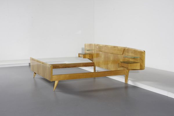 DASSI VITTORIO (1893 - 1973) : Letto  - Asta Asta 364 | DESIGN E ARTI DECORATIVE DEL NOVECENTO - DESIGN (Online) Online - Associazione Nazionale - Case d'Asta italiane