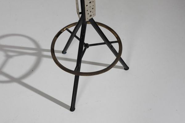 MANIFATTURA ITALIANA : Coppia di sgabelli  - Asta Asta 364 | DESIGN E ARTI DECORATIVE DEL NOVECENTO - DESIGN (Online) Online - Associazione Nazionale - Case d'Asta italiane