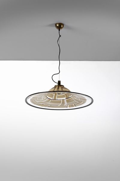 BAROVIER & TOSO : Lampada a sospensione  - Asta Asta 364 | DESIGN E ARTI DECORATIVE DEL NOVECENTO - DESIGN (Online) Online - Associazione Nazionale - Case d'Asta italiane