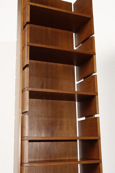 MANIFATTURA ITALIANA : Libreria  - Asta Asta 364 | DESIGN E ARTI DECORATIVE DEL NOVECENTO - DESIGN (Online) Online - Associazione Nazionale - Case d'Asta italiane