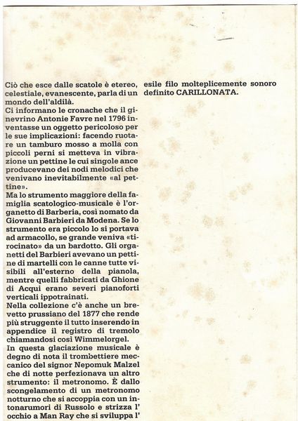 CHIGGIO ENNIO (n. 1938) : Carillonata del movimentoTATA, arte ludica, per Tatoy  - Asta Asta 364 | DESIGN E ARTI DECORATIVE DEL NOVECENTO - DESIGN (Online) Online - Associazione Nazionale - Case d'Asta italiane