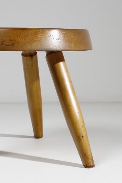 PERRIAND CHARLOTTE  (1903 - 1999) : Coppia di sgabelli  - Asta Asta 364 | DESIGN E ARTI DECORATIVE DEL NOVECENTO - DESIGN (Online) Online - Associazione Nazionale - Case d'Asta italiane