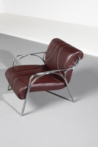 GREGOTTI VITTORIO (1927 - 2020) : attribuito. Coppia di poltrone  - Asta Asta 364 | DESIGN E ARTI DECORATIVE DEL NOVECENTO - DESIGN (Online) Online - Associazione Nazionale - Case d'Asta italiane