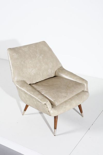 MANIFATTURA ITALIANA : Coppia di poltrone  - Asta Asta 364 | DESIGN E ARTI DECORATIVE DEL NOVECENTO - DESIGN (Online) Online - Associazione Nazionale - Case d'Asta italiane