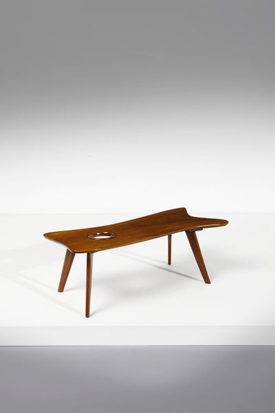 SCAPINELLI GIUSEPPE (1891 - 1982) : attribuito. Tavolino da salotto  - Asta Asta 364 | DESIGN E ARTI DECORATIVE DEL NOVECENTO - DESIGN (Online) Online - Associazione Nazionale - Case d'Asta italiane