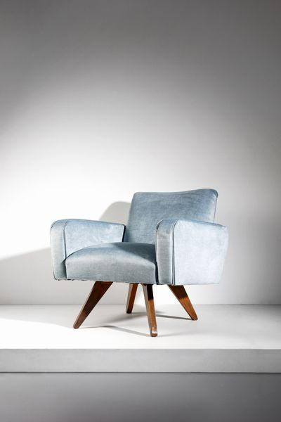 ZANINE CALDAS JOSE' (1919 - 2001) : Poltrona per M�veis Art�sticos  - Asta Asta 364 | DESIGN E ARTI DECORATIVE DEL NOVECENTO - DESIGN (Online) Online - Associazione Nazionale - Case d'Asta italiane