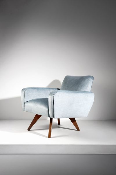 ZANINE CALDAS JOSE' (1919 - 2001) : Poltrona per M�veis Art�sticos  - Asta Asta 364 | DESIGN E ARTI DECORATIVE DEL NOVECENTO - DESIGN (Online) Online - Associazione Nazionale - Case d'Asta italiane