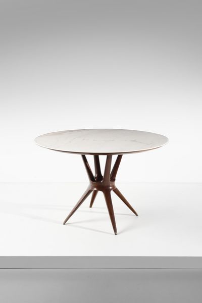 CAVATORTA SILVIO : attribuito. Tavolo  - Asta Asta 364 | DESIGN E ARTI DECORATIVE DEL NOVECENTO - DESIGN (Online) Online - Associazione Nazionale - Case d'Asta italiane