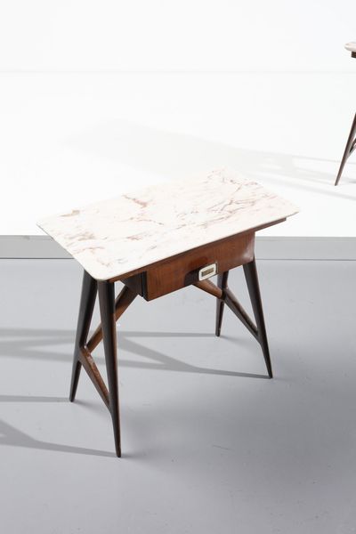 CAVATORTA SILVIO : Coppia di comodini  - Asta Asta 364 | DESIGN E ARTI DECORATIVE DEL NOVECENTO - DESIGN (Online) Online - Associazione Nazionale - Case d'Asta italiane