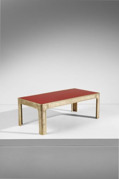 BROTTO ANGELO (1914 - 2002) : Tavolo basso  - Asta Asta 364 | DESIGN E ARTI DECORATIVE DEL NOVECENTO - DESIGN (Online) Online - Associazione Nazionale - Case d'Asta italiane