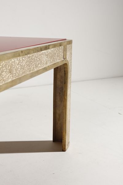 BROTTO ANGELO (1914 - 2002) : Tavolo basso  - Asta Asta 364 | DESIGN E ARTI DECORATIVE DEL NOVECENTO - DESIGN (Online) Online - Associazione Nazionale - Case d'Asta italiane