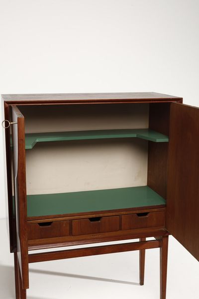 KJERSGAARD AKSEL : attribuito. Mobile bar  - Asta Asta 364 | DESIGN E ARTI DECORATIVE DEL NOVECENTO - DESIGN (Online) Online - Associazione Nazionale - Case d'Asta italiane