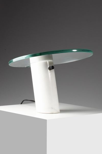 CASTIGLIONI ACHILLE (1918 -2002) & PIERGIACOMO (1913 - 1968) : Lampada da tavolo Snoopy per Flos  - Asta Asta 364 | DESIGN E ARTI DECORATIVE DEL NOVECENTO - DESIGN (Online) Online - Associazione Nazionale - Case d'Asta italiane