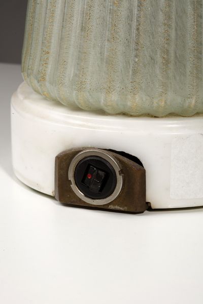 BAROVIER & TOSO : Coppia di lampade da tavolo  - Asta Asta 364 | DESIGN E ARTI DECORATIVE DEL NOVECENTO - DESIGN (Online) Online - Associazione Nazionale - Case d'Asta italiane