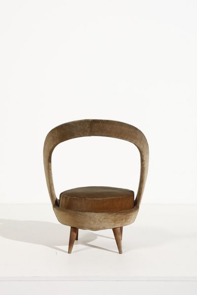 LACCA CESARE (n. 1929) : attribuito. Poltrona  - Asta Asta 364 | DESIGN E ARTI DECORATIVE DEL NOVECENTO - DESIGN (Online) Online - Associazione Nazionale - Case d'Asta italiane