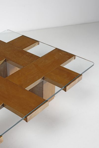 MANIFATTURA BRASILIANA : Tavolo da salotto  - Asta Asta 364 | DESIGN E ARTI DECORATIVE DEL NOVECENTO - DESIGN (Online) Online - Associazione Nazionale - Case d'Asta italiane